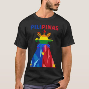 Philippinen Filipino Filipina Gay Pride LGBTQ Lesb T-Shirt