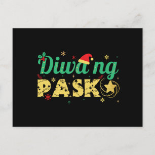 Philippinen Filipino Geist der Weihnachten Postkarte