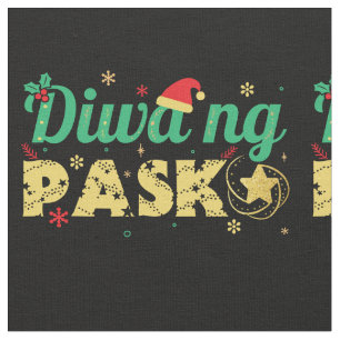 Philippinen Filipino Geist der Weihnachten Stoff