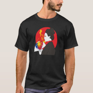Philippinen Filipino Japan Japan Japino Flag Flag T-Shirt