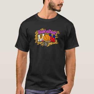 Philippinen Filipino Mutter Basketball Korb Mama T-Shirt