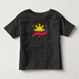 Philippinen Filipino Pinoy Flag Kleinkind T-shirt