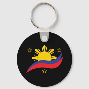 Philippinen Filipino Pinoy Flag Schlüsselanhänger