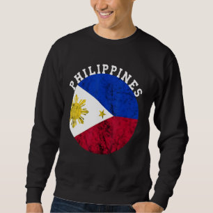 Philippinen Filipino Pride Philippine Flag Proud P Sweatshirt