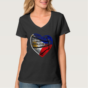 Philippinen Filipino Sport Basketball Basket Ball T-Shirt