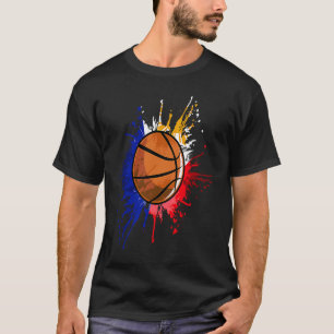 Philippinen Filipino Sport Basketball Basket Ball T-Shirt