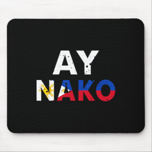 Philippinen Filipino Urlaub Vintage Souvenir Mann Mousepad