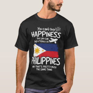 Philippinen Filipino Urlaub Vintage Souvenir Mann T-Shirt