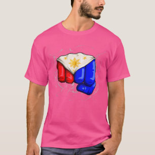 Philippinen Flag Filipino Laban Lang Pinoy De T-Shirt
