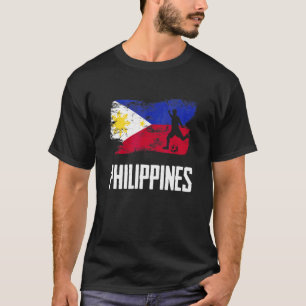Philippinen Flag Jersey Philippine Soccer Team Phi T-Shirt