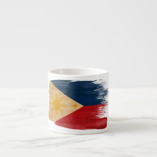 Philippinen-Flagge Espressotasse
