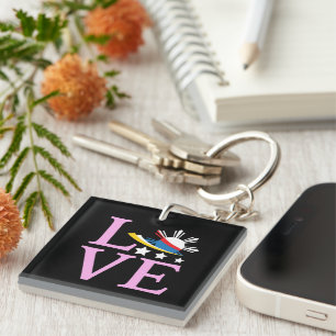 Philippinen-Flagge - Filipina Rosa Liebe Schlüsselanhänger