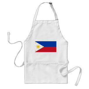 Philippinen-Flagge Filipino-Flagge Schürze