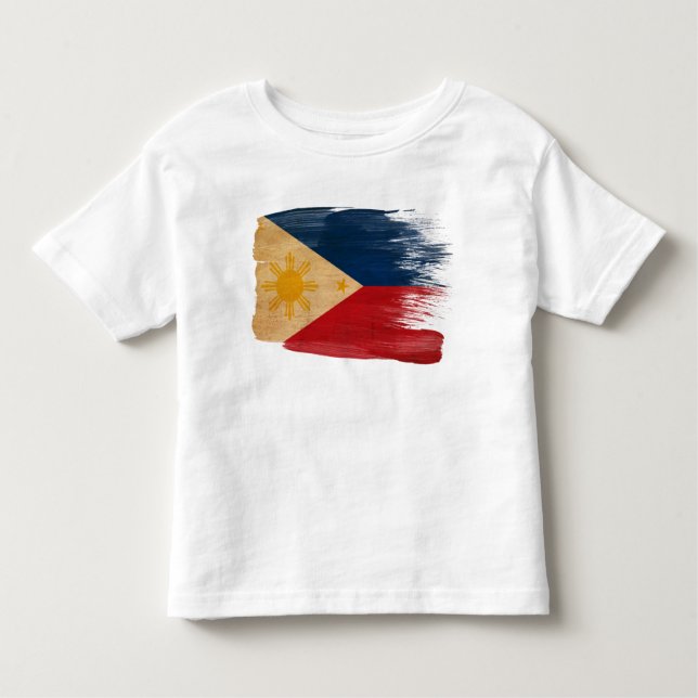 Philippinen-Flagge Kleinkind T-shirt (Vorderseite)