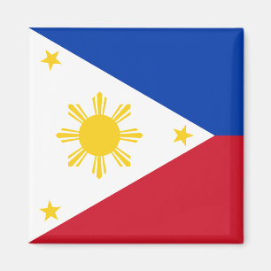 Philippinen-Flagge Magnet