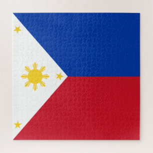 Philippinen-Flagge Puzzle