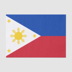 Philippinen-Flagge Seidenpapier