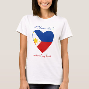 Philippinen-Flagge T-Shirt für den Schatz