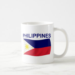 Philippinen-Flagge Tasse