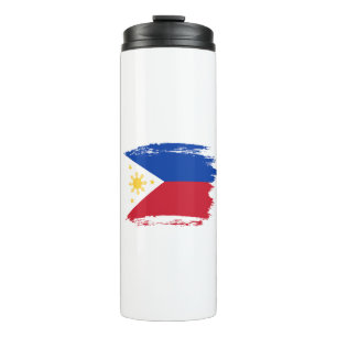 Philippinen-Flagge Thermosbecher