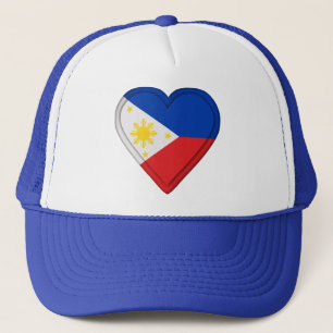 Philippinen-Flagge Truckerkappe