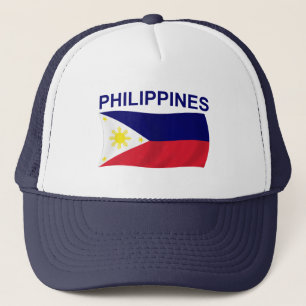 Philippinen-Flagge Truckerkappe