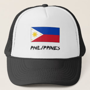 Philippinen-Flagge Truckerkappe