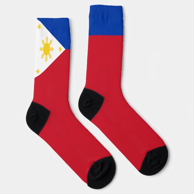 Philippinen Flaggenstaat Filipino Pride Patriotic Socken (Rechts)