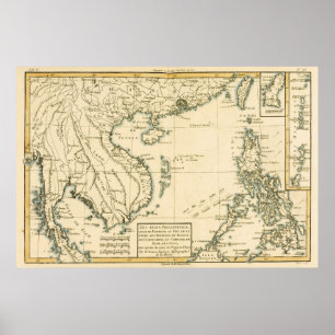 Philippinen, Formosa   Südliche China Poster