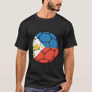 Philippinen-Fußballball-Flagge Jersey Futbol Filip T-Shirt