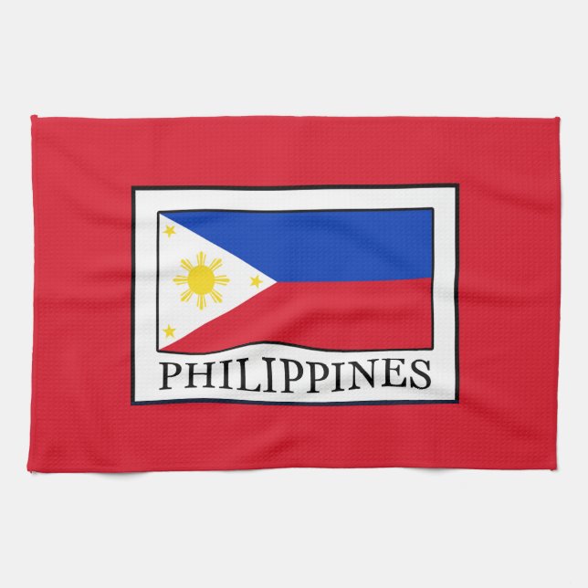 Philippinen Geschirrtuch (Horizontal)