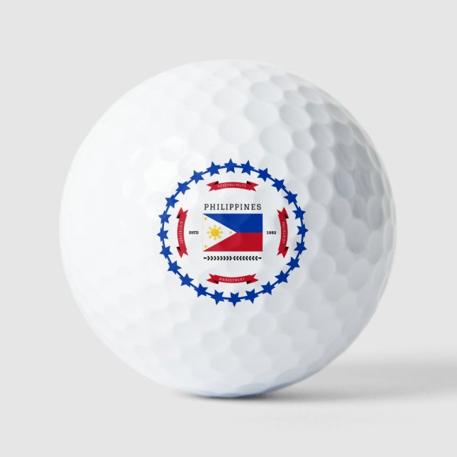 Philippinen Golfball (Vorderseite)