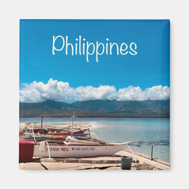 Philippinen Insel Magnet  (Vorne)