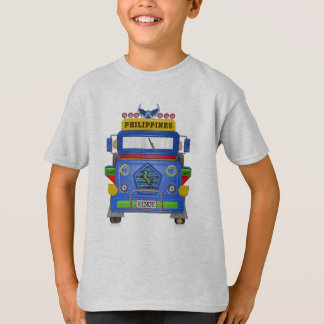 Philippinen Jeepney, spielerisch und bunt T-Shirt