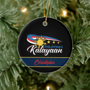 Philippinen - Kalayaischer Unabhängigkeitsurlaub Keramik Ornament