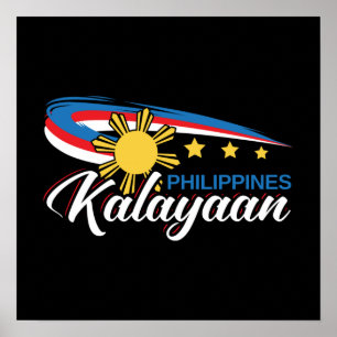Philippinen - Kalayaischer Unabhängigkeitsurlaub Poster