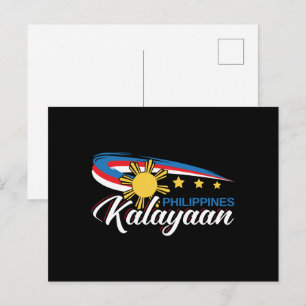 Philippinen - Kalayaischer Unabhängigkeitsurlaub Postkarte