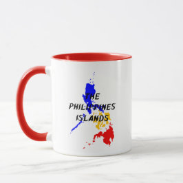 Philippinen Karte Kaffeemaschine Tasse