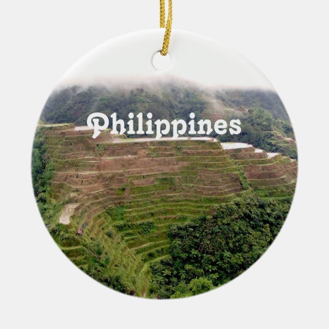 Philippinen Keramik Ornament (Vorne)