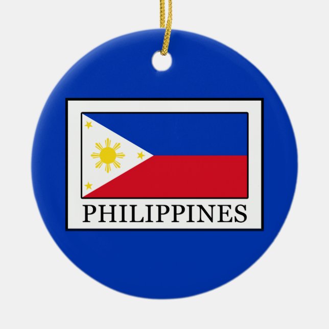 Philippinen Keramikornament (Vorne)