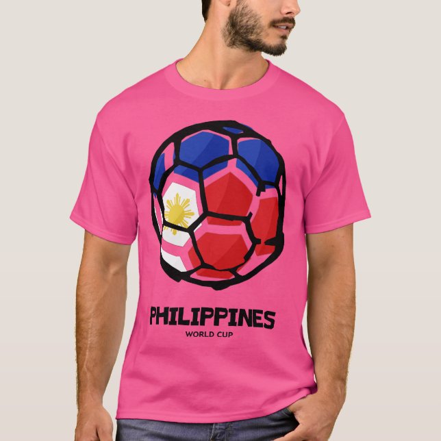 Philippinen Landesflagge T-Shirt (Vorderseite)