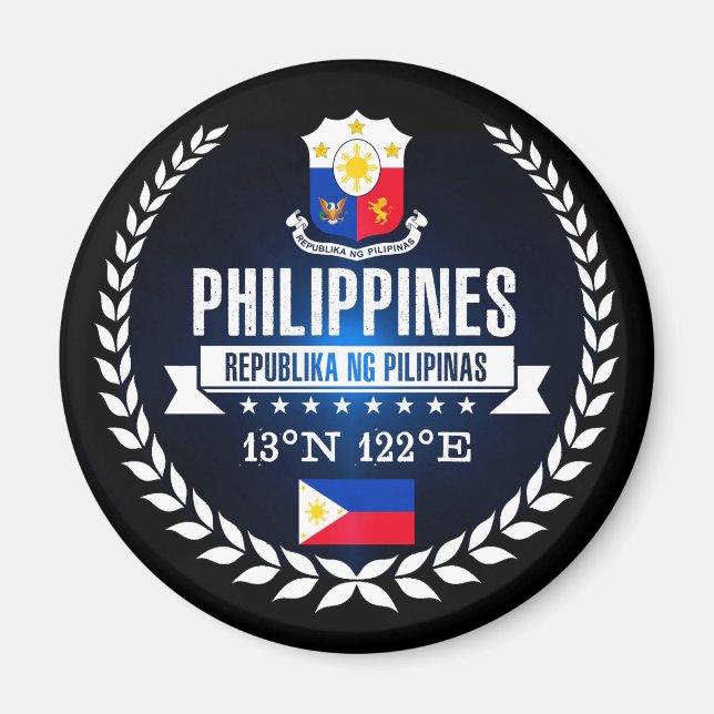 Philippinen Magnet (Vorne)