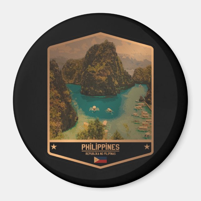 Philippinen Magnet (Vorne)