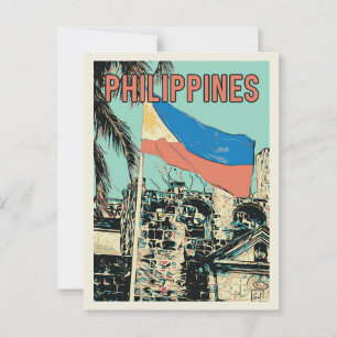 Philippinen, Manila Intramuros, Fort von Santiago Postkarte