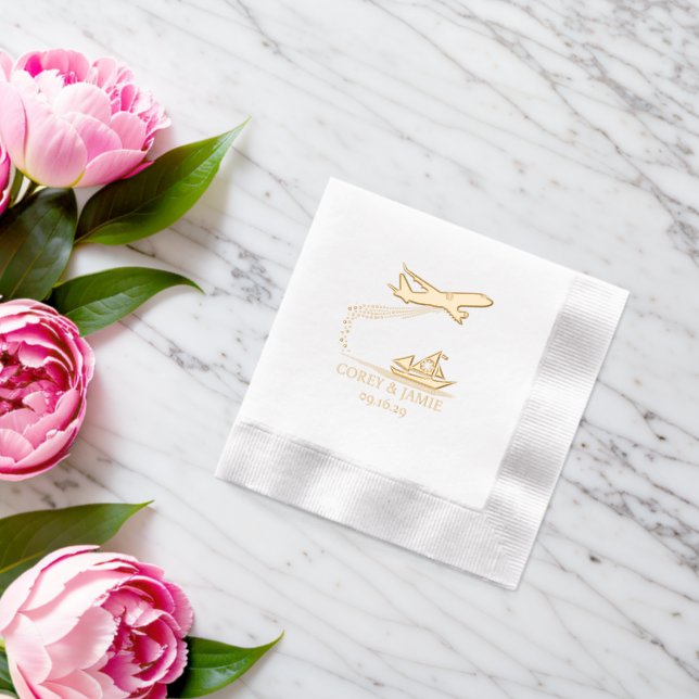 Philippinen-Pass Servietten Mit Folie (Insitu (Hochzeit))