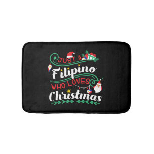 Philippinen - Philippinen Wer Lieben Weihnachten Badematte