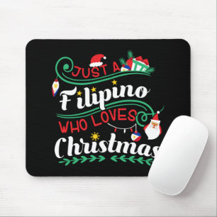 Philippinen - Philippinen Wer Lieben Weihnachten Mousepad