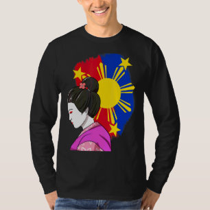 Philippinen Philippinisch Japan Japan Japino Proud T-Shirt