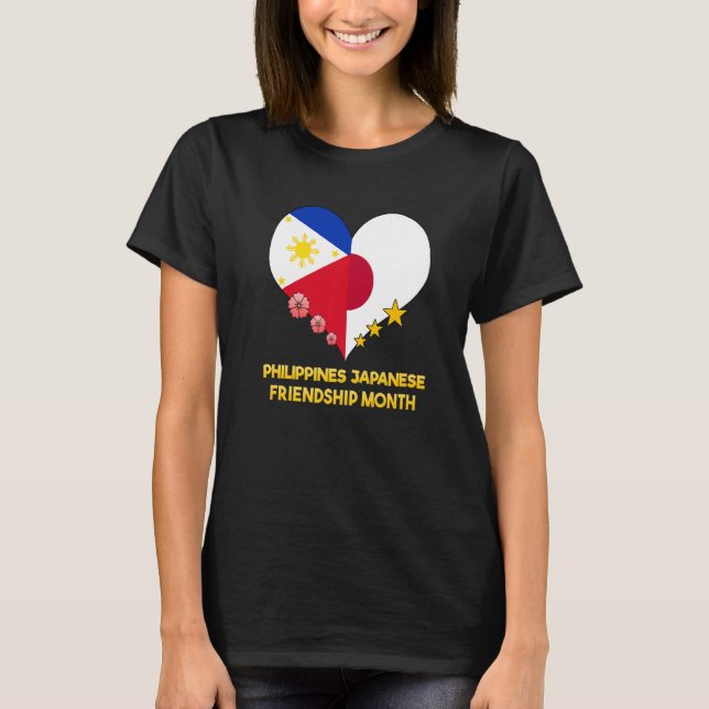 Philippinen Philippinisch Japan Japan Japino Proud T-Shirt (Vorderseite)