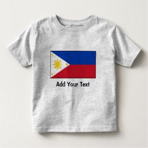 Philippinen - philippinische Flagge Kleinkind T-shirt